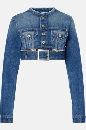 Jean Paul Gaultier Cropped-Jeansjacke