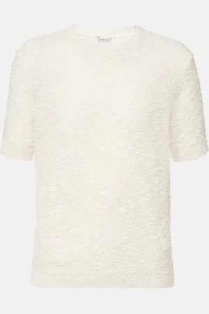 Moncler Top aus einem Baumwollgemisch