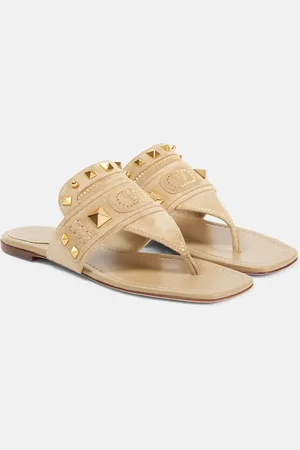 VALENTINO GARAVANI Sandalen Plaster Caster aus Veloursleder