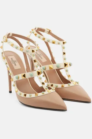 VALENTINO GARAVANI Pumps Rockstud 100 aus Leder