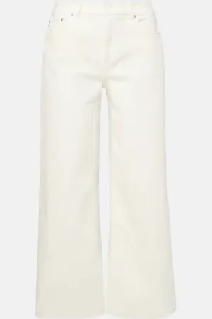 AG Jeans High-Rise Wide-Leg Jeans Saige