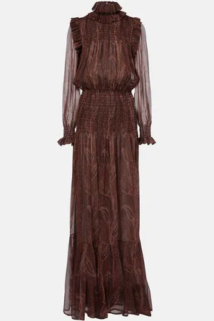 Saint Laurent Robe aus Seide