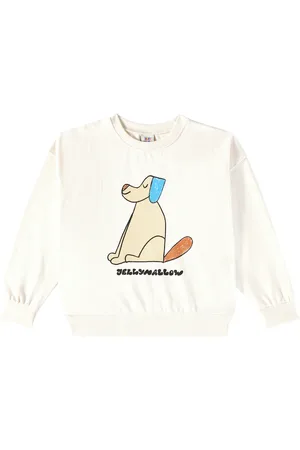 Jelly Mallow Sweatshirt Mr.Dog aus Baumwolle
