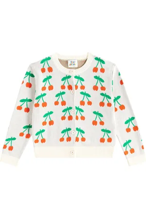 Jelly Mallow Cardigan Cherry aus Baumwolle