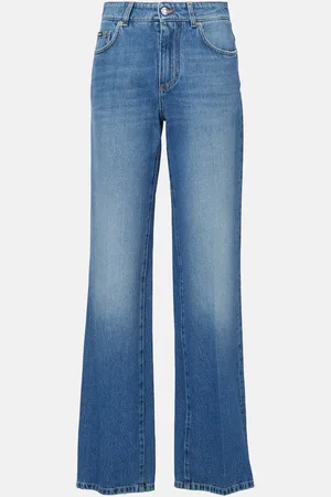 Dolce & Gabbana High-Rise Wide-Leg Jeans