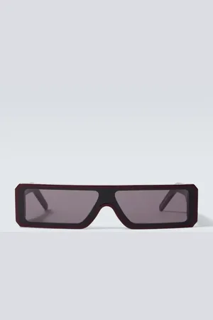 Rick Owens Eckige Sonnenbrille Geth