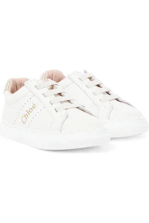 Chloé Chloé Kids Baby Sneakers aus Leder