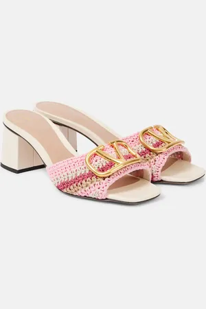 VALENTINO GARAVANI Pantoletten VLogo Signature 60 aus Häkelstrick