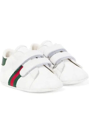 Gucci Baby Schuhe mit Leder