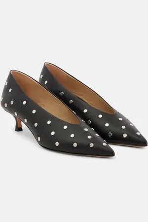 Le Monde Beryl Le Monde Béryl Verzierte Pumps aus Leder