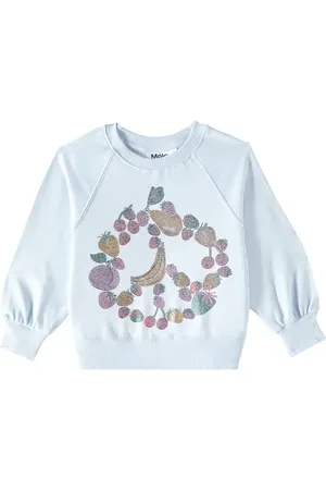 Molo Sweatshirt Marilee aus Baumwolle mit Kristallen