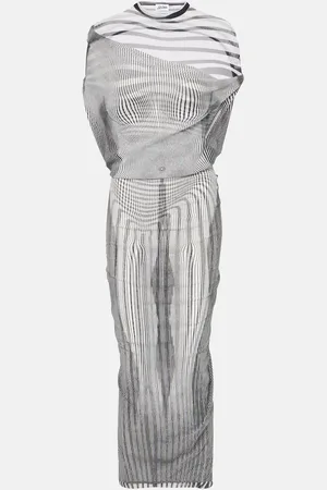 Jean Paul Gaultier Maxikleid The Body Morphing aus Tüll