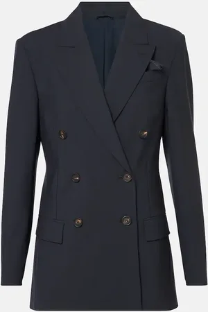 Brunello Cucinelli Blazer aus einem Wollgemisch