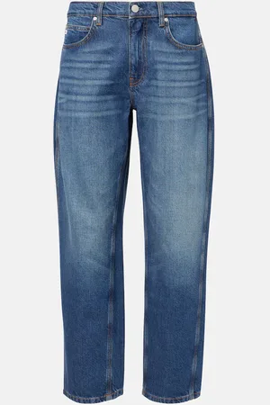 AG Jeans High-Rise Cropped Wide-Leg Jeans Le Mans