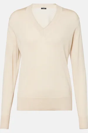 Joseph Pullover Superfine aus Seide und Baumwolle