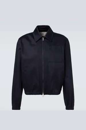 Ami Jacke Ami de Cœur aus Baumwollsatin