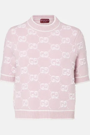 Gucci Top GG aus Woll-Bouclé
