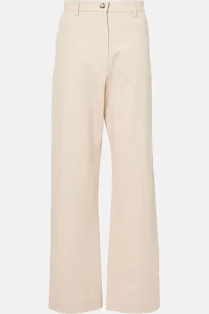 Sportmax Weite Hose Era aus einem Baumwollgemisch