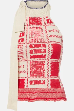 Vivienne Westwood Top aus Hanf und Baumwolle