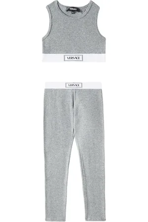 VERSACE Set aus Top und Leggings aus Jersey