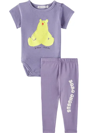 Bobo Choses Baby Set Hug Me Bear aus Body und Leggings