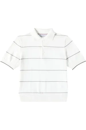 Brunello Cucinelli Polohemd aus Baumwoll-Jersey