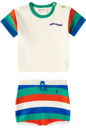 Bobo Choses Baby Set aus T-Shirt und Shorts aus Baumwolle
