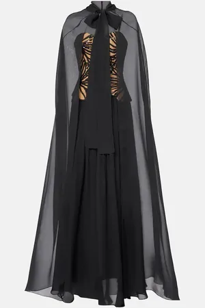 Elie saab Robe aus einem Seidengemisch mit Pailletten