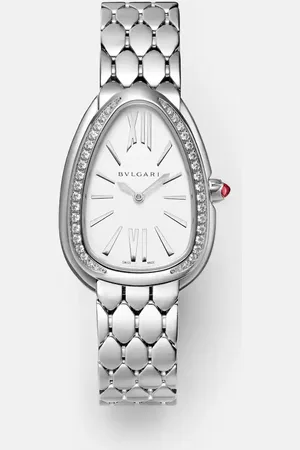 Bvlgari Uhr Serpenti Seduttori mit Diamanten und Rubellit