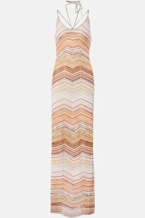 Missoni Maxikleid aus Strick mit Pailletten