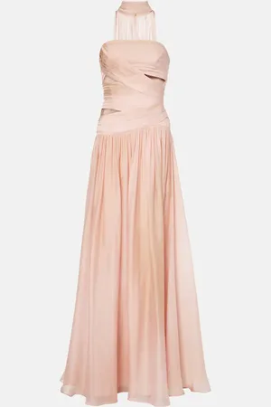 Elie saab Robe aus Seidenchiffon