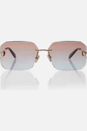 Bvlgari Eckige Sonnenbrille Serpenti