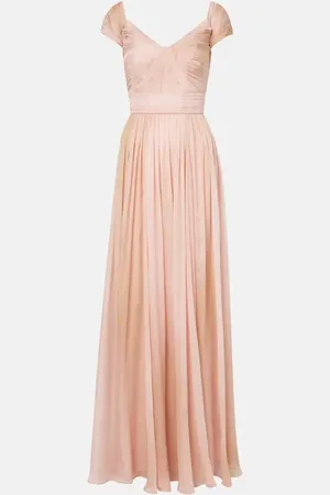 Elie saab Robe aus Seidenchiffon