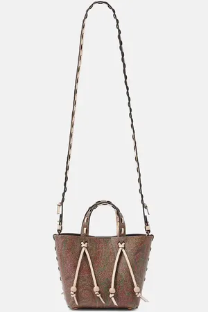 Etro Schultertasche Essentials Small aus Canvas