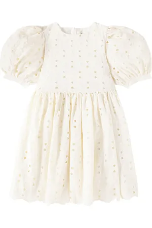 The New Society Kleid Creta aus einem Baumwollgemisch