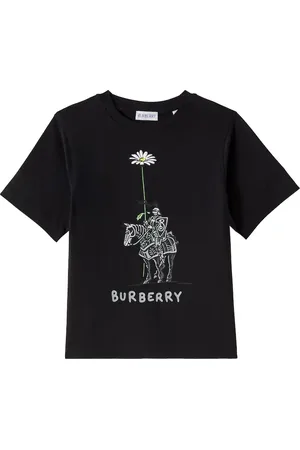 Burberry Bedrucktes T-Shirt aus Baumwoll-Jersey
