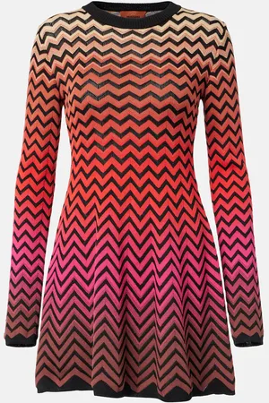 Missoni Minikleid aus einem Baumwollgemisch