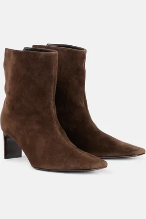 Khaite Ankle Boots Ona 55 aus Veloursleder