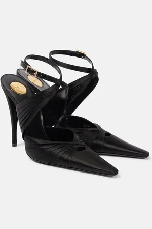 Saint Laurent Pumps Véronique 110 aus Satin