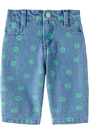 The New Society Baby Bedruckte Jeans Smiley