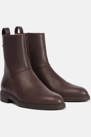Loro Piana Ankle Boots Kilda aus Leder