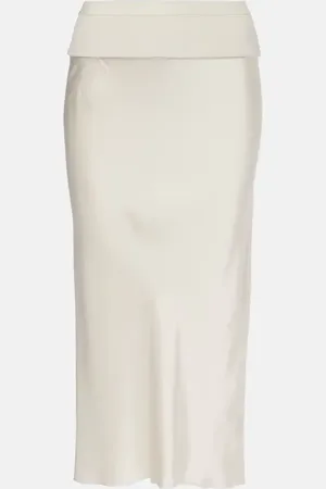 Rick Owens Midirock aus Satin
