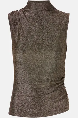VERONICA BEARD Top Mylie aus Lamé