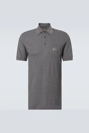 Dolce & Gabbana Polohemd aus Baumwoll-Piqué