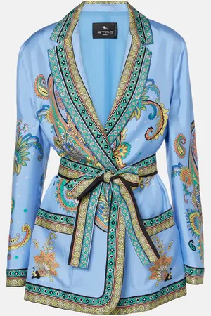 Etro Jacke aus Seiden-Twill