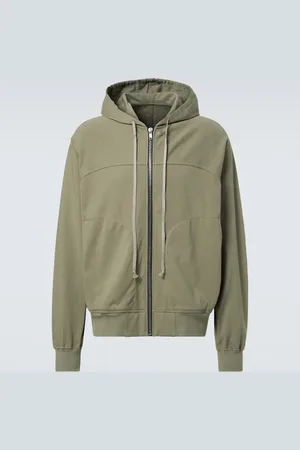 Rick Owens Kapuzenjacke aus Baumwoll-Jersey