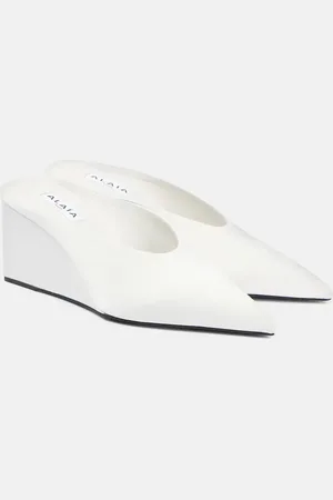 Alaïa Alaïa Wedges Cube Pointy 75 aus Satin