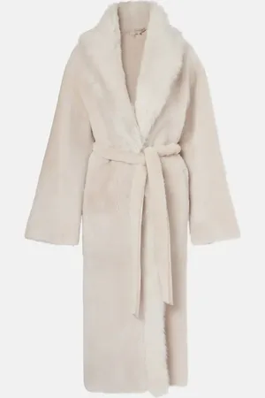 Nour Hammour Mantel Isadora aus Shearling