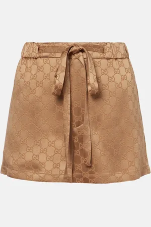 Gucci Shorts GG aus Satin