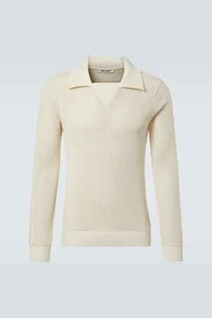 WALES BONNER Polopullover Song aus Baumwoll-Mesh